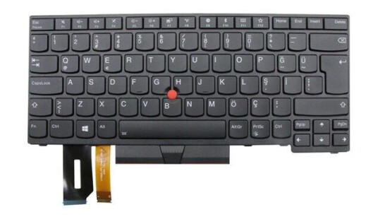 Lenovo - notebook replacement keyboard - with Trackpoint UltraNav - Turkish - black - Brbart tastatur - til utskifting - Tyrkisk - Svart