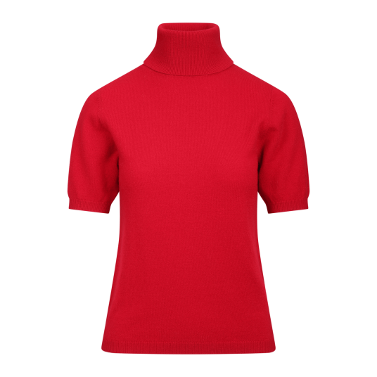 Mertina SS Turtleneck Garnet XS SS merino turtle neck