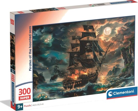 Clementoni Puslespill 300 Brikker Pirates Of The Haunted Seas