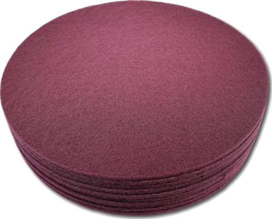 Maroon gulvslipepute 410mm 5 stk pakke