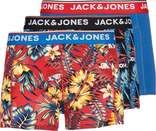Jack & Jones Jacazores Trunks 3 Pack Noos Black XL