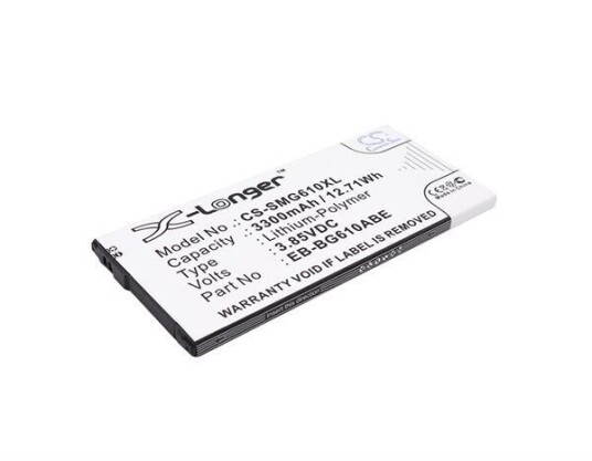 Samsung SM-G611 batteri (3300 mAh 3.85 V, Sort)