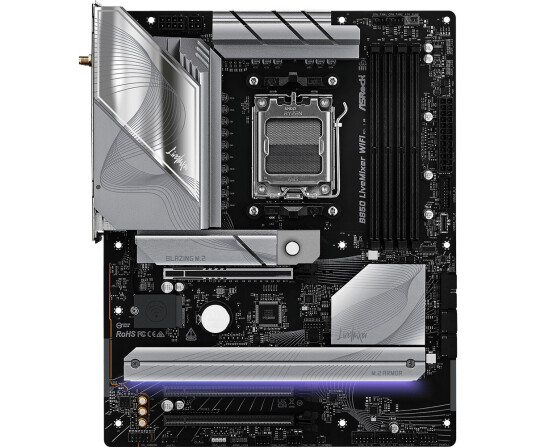 ASRock B850 LiveMixer Hovedkort AM5 ATX med WiFi og DDR5 ASRock B850 LiveMixer Hovedkort AM5 ATX med WiFi og DDR5
