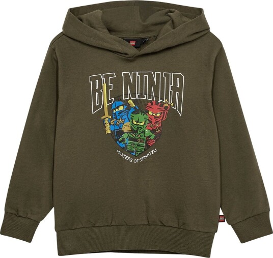 LEGO kidswear Lwsaku 601 Hooded Sweatshirt Green 146