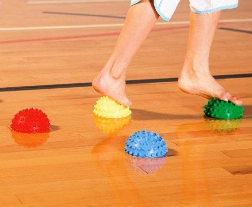 Spordas | Balansekuler Pinnsvin Ø 9cm - 6 stk.