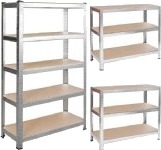 Humberg lagerhylle i metall 150 x 75 x 30 cm Humberg 4840 Humberg lagerhylle i metall 150 x 75 x 30 cm Humberg 4840