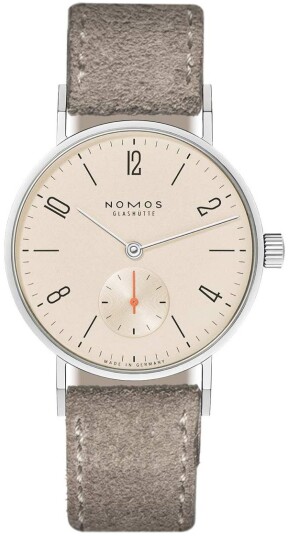 Nomos Glashütte Dameklokke N 151 Tangente Antikkhvit/Lær Ø32.8 mm