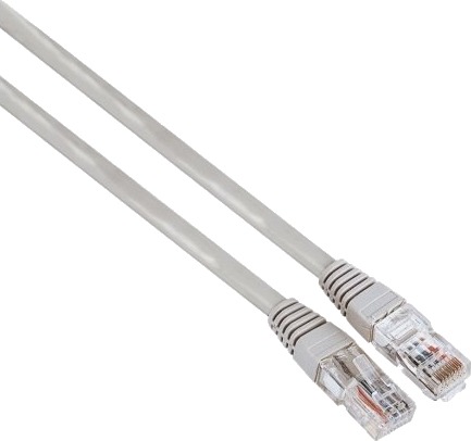 Hama 00200912 10 M Cat5e U/Utp Rj 45 Rj 45 Grå