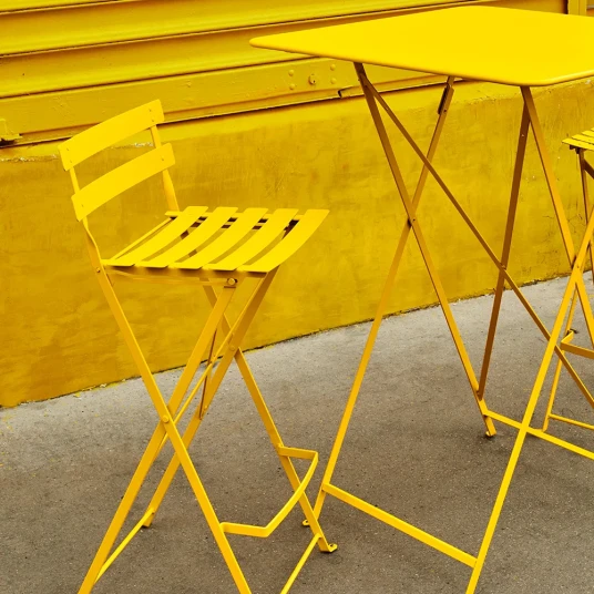 Fermob Bistro barbord 71x71 cm Honey