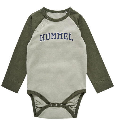 Hummel Body I/e hmlStein Abbey Stone 56 Langermet Body Grønn