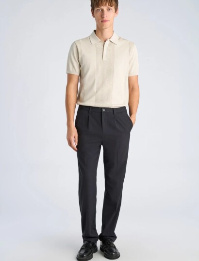 Lindbergh Stretch Twill Elasticated Pants Navy XL Lindbergh Stretch Twill Elasticated Pants Navy XL