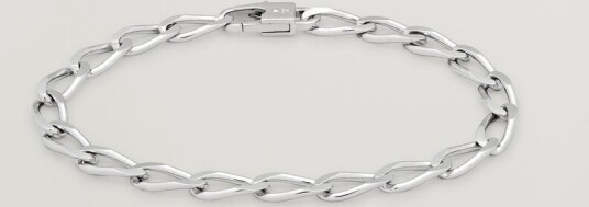 Tom Wood Arlo Large Bracelet Silver