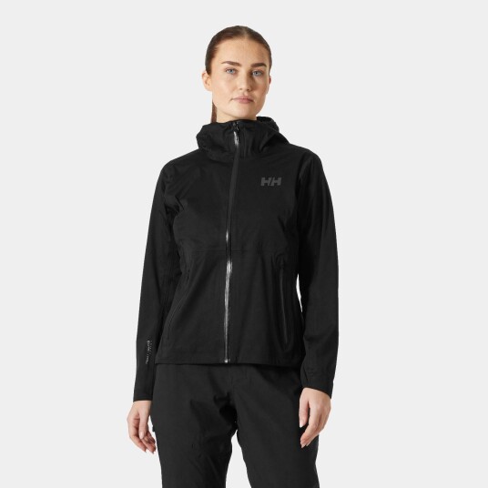 Helly Hansen Momentum 3 lags Stretchjakke Dame Svart M