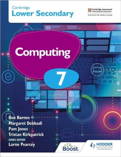 Cambridge Lower Secondary Computing 7 Student'S Book Av Margaret Debbadi, Ben Barnes, Pam Jones, Tristan Kirkpatrick