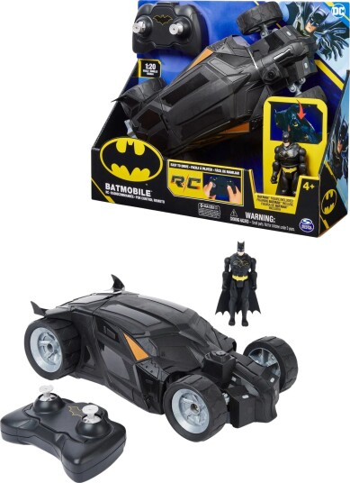 Batman Batmobile 1:20 Radiostyrt Kjøretøy med Figur fra DC Comics