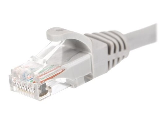 Netrack Koblingskabel Rj-45 Hann Til Rj-45 Hann 3 M Utp Cat 5E Formstøpt Uten Hindringer Grå