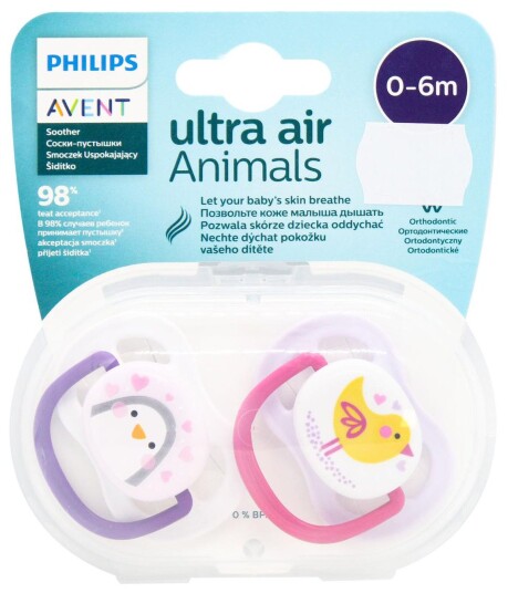 Philips Avent Ultra Air Smokk 2 stk Bland