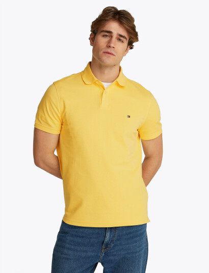 Tommy Hilfiger 1985 Regular Polo - Yellow - S Tommy Hilfiger 1985 Regular Polo - Yellow - S