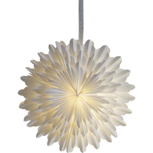Star Trading  Snow julestjerne 50 cm hvit