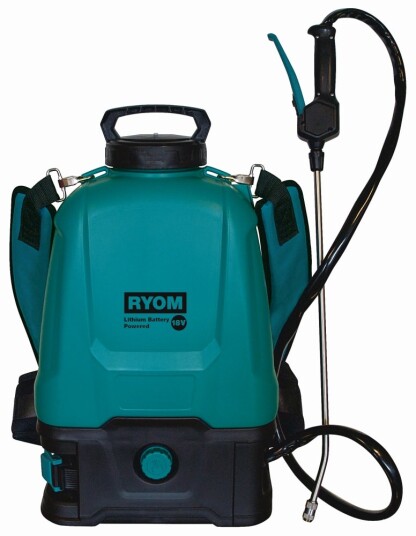Ryom Pro Ryggsekksprøyte 18V 16L - inkl. batteri og lader Ryom Pro Ryggsekksprøyte 18V 16L - inkl. batteri og lader