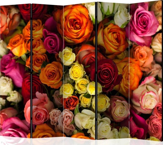 Romdeler Bouquet of Roses II 222x517 cm - Artgeist sp. z o. o.