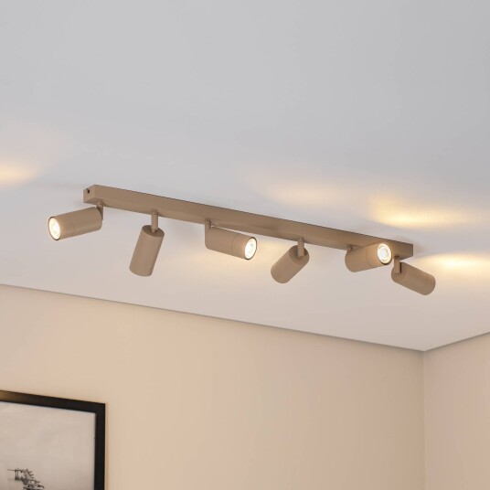 Luminex Link downlight beige lengde 90 cm 6 lyskilder.