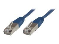 MicroConnect - Nettverkskabel - RJ-45 (hann) til RJ-45 (hann) - 5 m - FTP - CAT 6 - blå