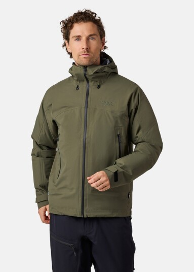 Swedemount Himalaya Shell Jacket II OLIVE 2XL Regnjakker Swedemount Himalaya Shell Jacket II OLIVE 2XL Regnjakker