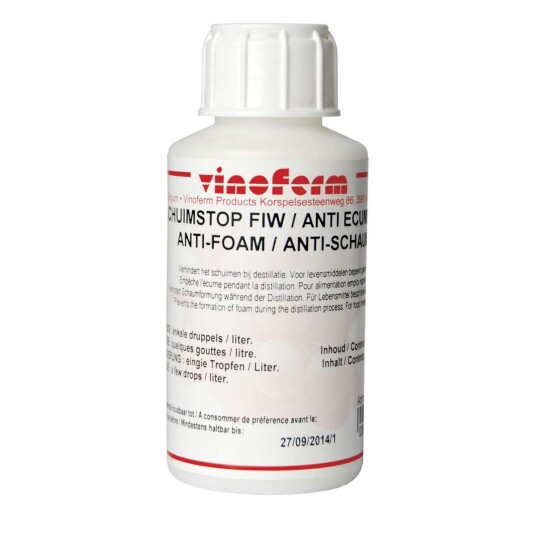Vinoferm Skumdempende middel 100ml Anti Foam defoamer Vinoferm Skumdempende middel 100ml Anti Foam defoamer