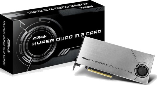 ASRock Hyper Quad M.2 Card 90 MCA0G0 00UANZ