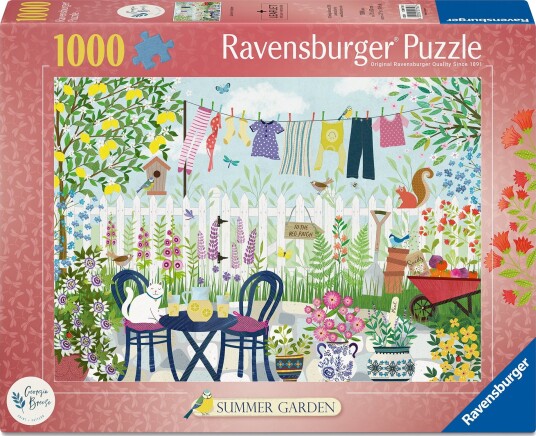 Ravensburger Summer Garden 1000P Multi/patterned ONE SIZE Ravensburger Summer Garden 1000P Multi/patterned ONE SIZE