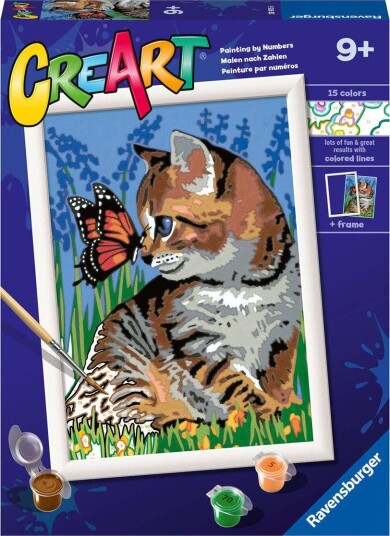 Ravensburger CreArt Mal etter nummer 9+ år Best Friends