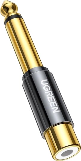Ugreen Av169 Adapter / Adapter Fra 6,5 Mm Hann Til Rca Hun