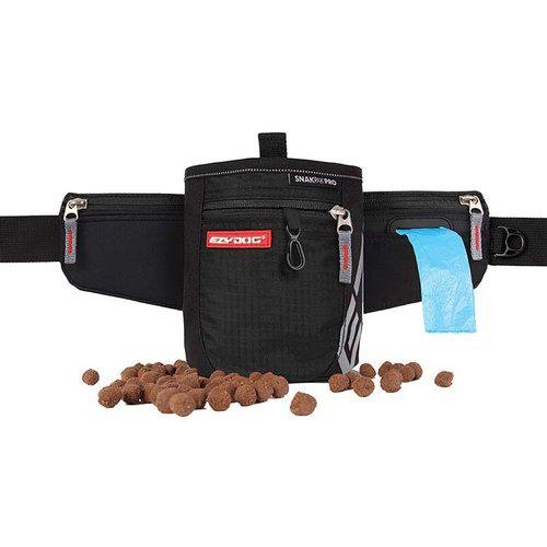 Ezydog Snakpak Pro Godbitveske med Reflekterende Striper for Hundetrening