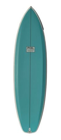 Pyzel Happy Twin 5.8 27.90L PU Futures » Best Pris på Prisradar.no