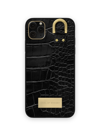 Ideal Of Sweden Atelier Modular Case Black Croco (IDACSS22-1965-334)
