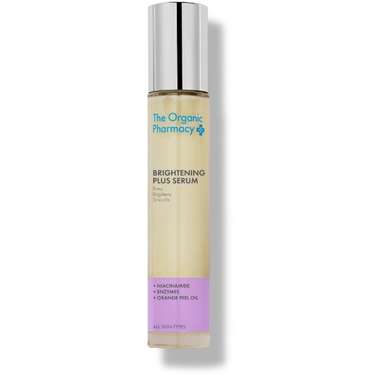 The Organic Pharmacy Brightening Plus Serum 35 ml med Niacinamid og planteenzymer