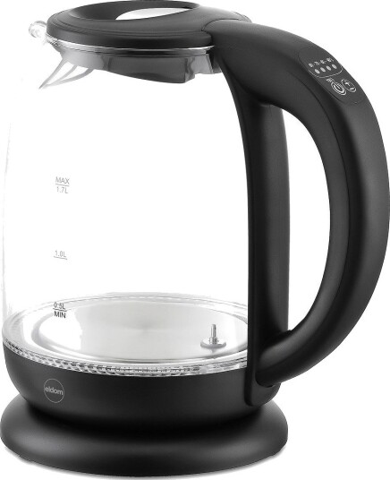 Eldom C510C Vannkoker - 1,7L, 2200 W - Svart