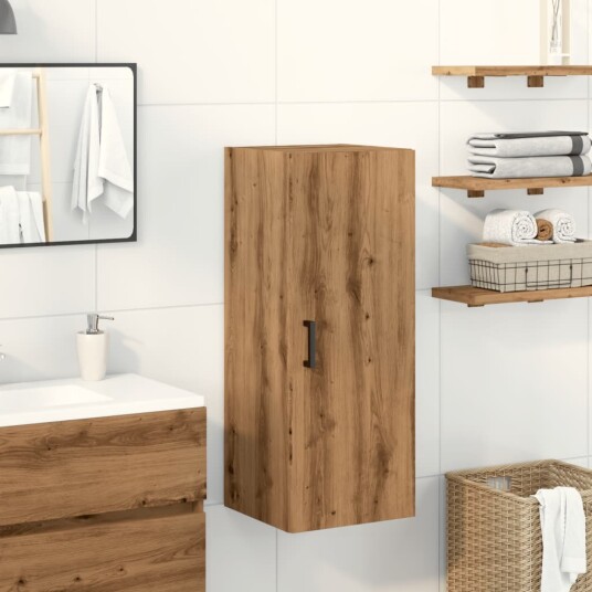 Veggskap artisan eik 34,5x34x90 cm konstruert tre 8721158445766 Veggskap artisan eik 34,5x34x90 cm konstruert tre 8721158445766