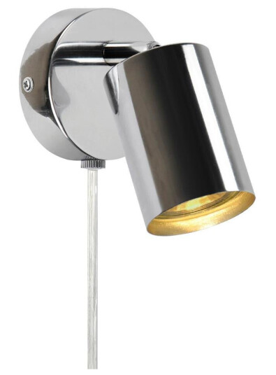 Explore vegglampe - Krom