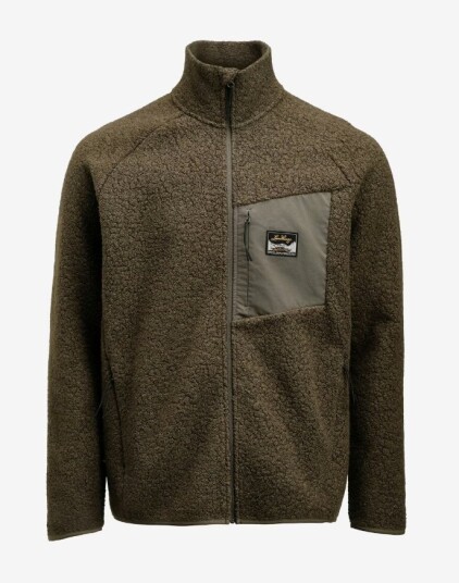 Lundhags Flok Wool Pile Mann Forrest Green M