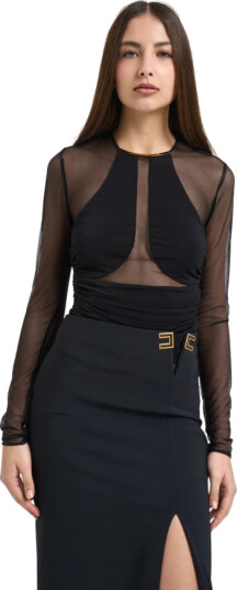 Elisabetta Franchi Dame Topper Svart L,