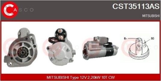 CASCO CST35113AS Starter