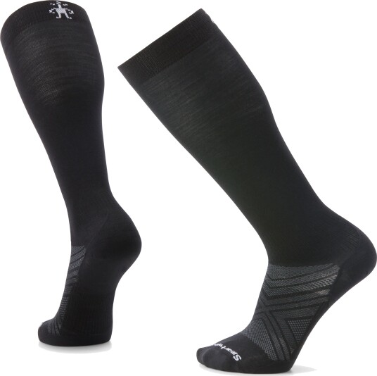 Smartwool Unisex Ski Zero Cushion Over The Calf Socks Black 38 41