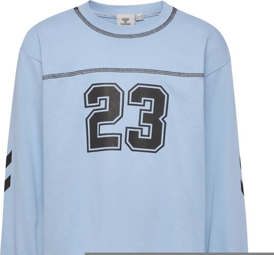 Hummel Genser HmlTimmi Boxy Kasjmir Blue Hummel 9 år (134) Genser Lyseblå Svart