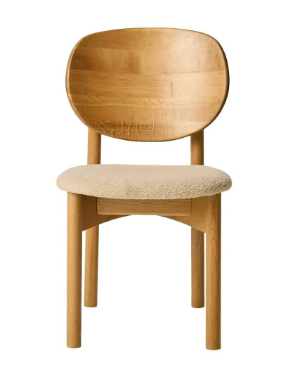 Muubs Dining Chair Oka Nature Oil/Sand Muubs Dining Chair Oka Nature Oil/Sand