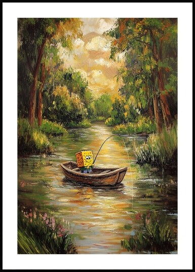 Bob by the river Plakat Plakat / 70x100cm