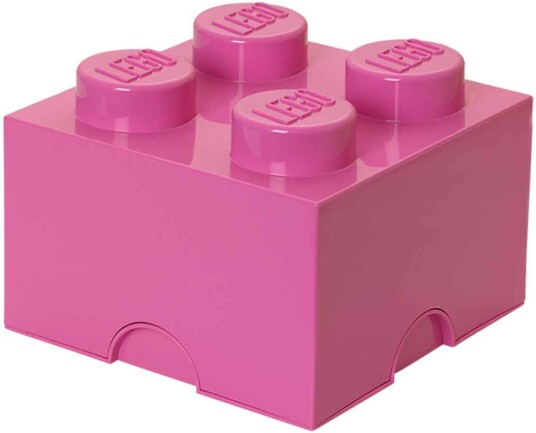 LEGO Oppbevaring 4 Mellomrosa LEGO Oppbevaring 4 Mellomrosa