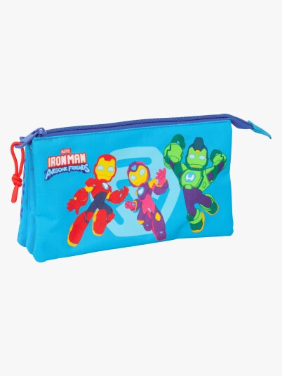 Marvel Iron Man Trippelpennal Blå