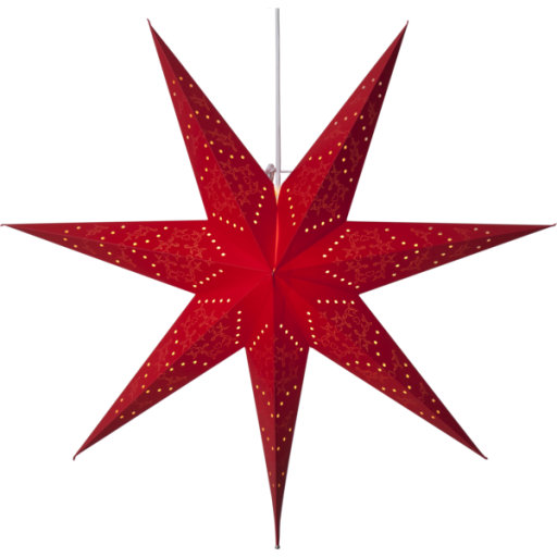 Star Trading Sensy papirstjerne 70 cm rød